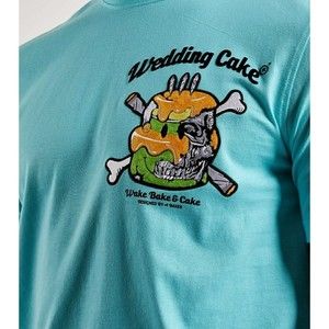 Wedding Cake Central Mills Inc Goonies Graphic Print Mint SS Men's T-Shirt NWT..